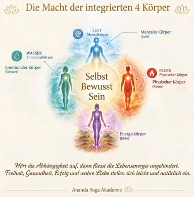 Befreiung aus Abhängigkeiten Die Macht der Integration der 4 Körper